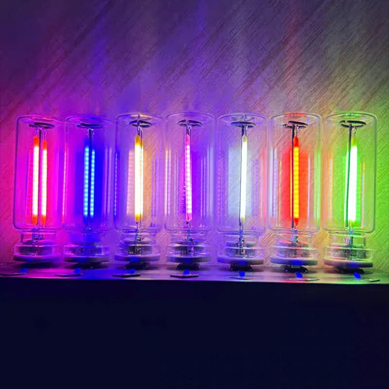 Portable Touch-Control Glass Bulb USB Night Light