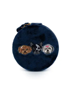 Puppy Pals Velvet Jewelry Case/Travel Organizer