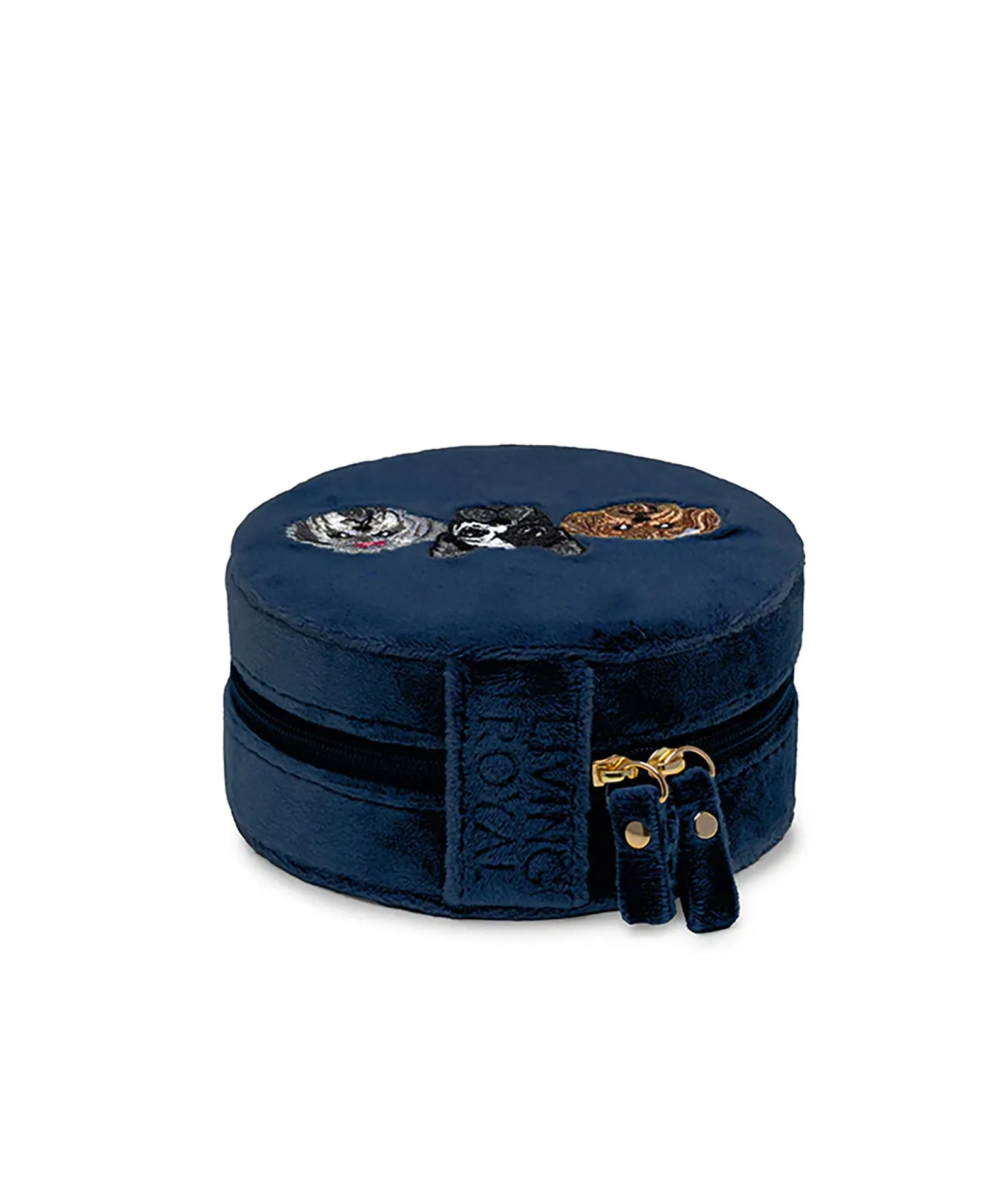 Puppy Pals Velvet Jewelry Case/Travel Organizer