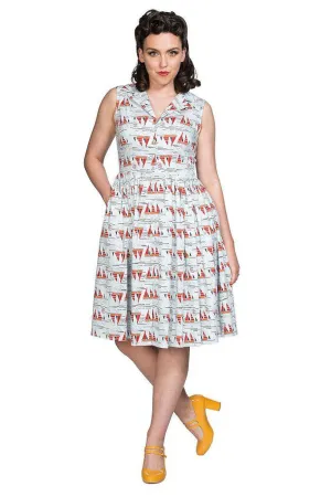 Sail Away Collar Dress
