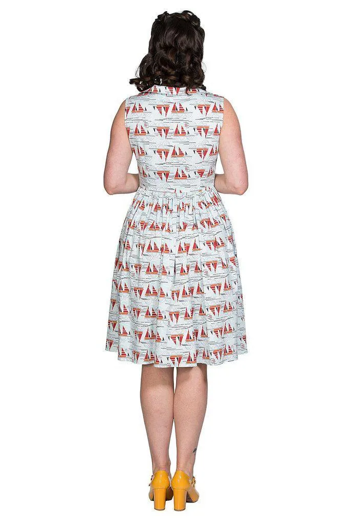 Sail Away Collar Dress