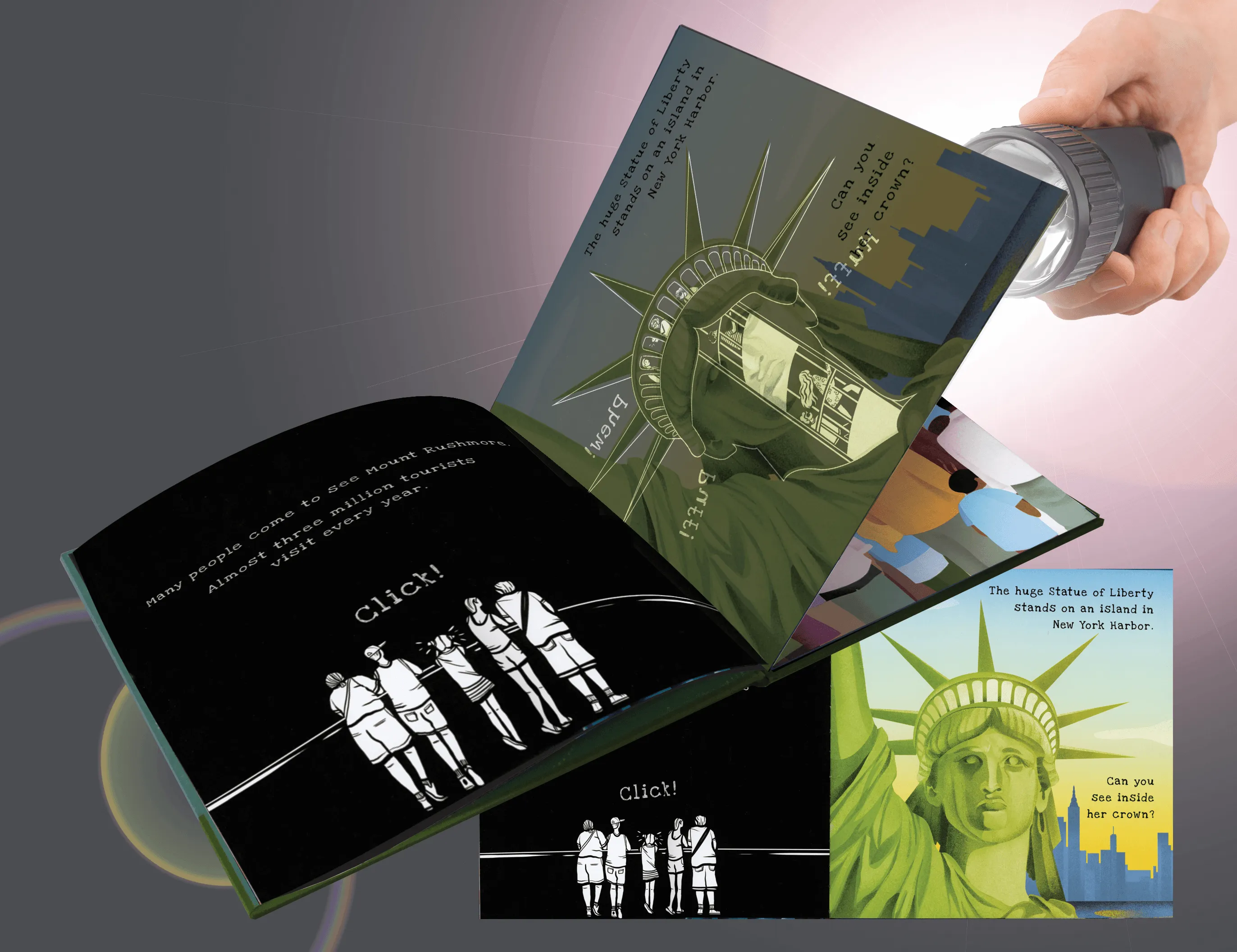 Shine-A-Light: Wonders of the USA Book