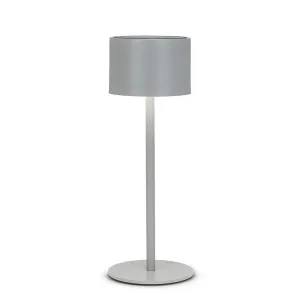 Solar LED Outdoor Table Lamp - Grey