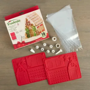 Gingerbread House Kit 19-Pack with Trudeau - Optimal Gingerbread House Kit