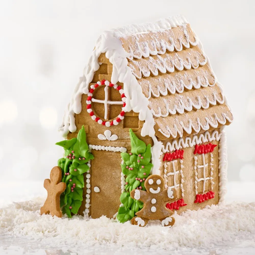 Gingerbread House Kit 19-Pack with Trudeau - Optimal Gingerbread House Kit